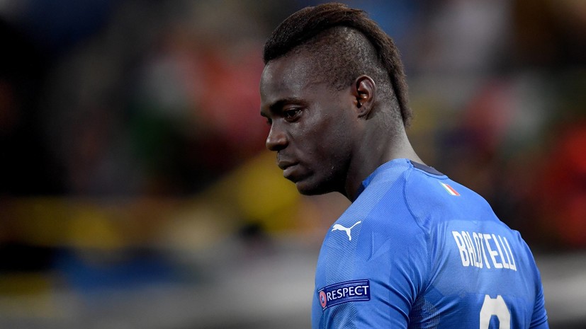 Манчини исключил Балотелли из состава сборной Италии по футболу