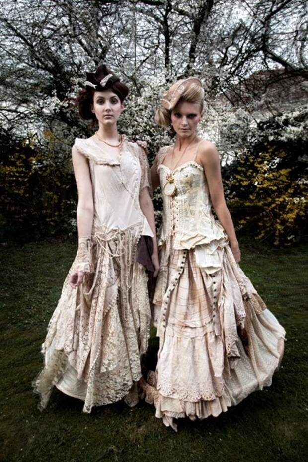 recycled fashion-ethical design-vintage fabrics-bohemian clothing - Thy English Rose
