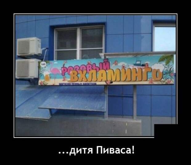 Демотиватор про магазин