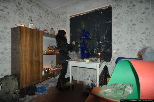 Новый год 2014 в Чернобыльской Зоне отчуждения. Город Припять NYinPripyat07 Новый год 2014 в Чернобыльской Зоне отчуждения. Город Припять