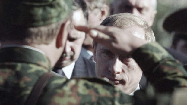 Путин встречается с военнослужащими