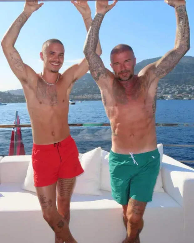 Ромео и Дэвид Бекхэм