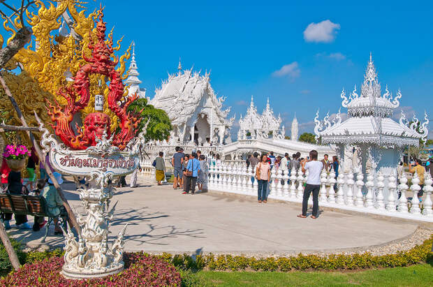 Белый Храм. Таиланд.