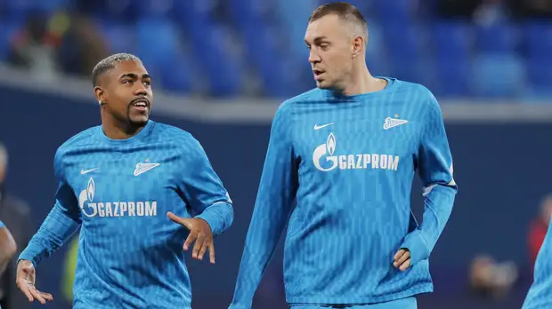 Малком, Клаудиньо и Дзюба выйдут в старте матча «Мальмё» — «Зенит»