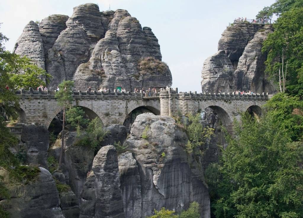 Бастай каменный бастион Саксонии Bastei18 Бастай каменный бастион Саксонии