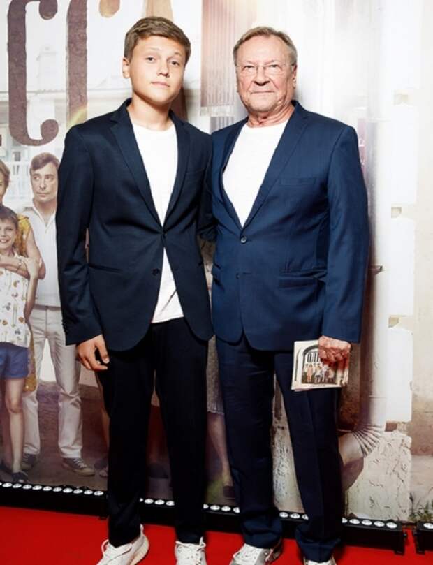 Сергей Шакуров с сыном Маратом