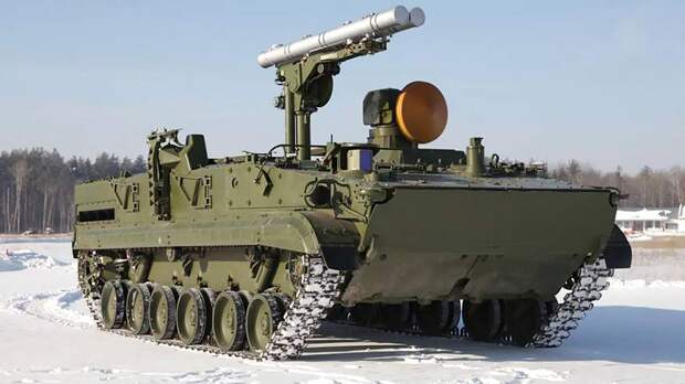 Самоходный противотанковый ракетный комплекс «Хризантема-С»