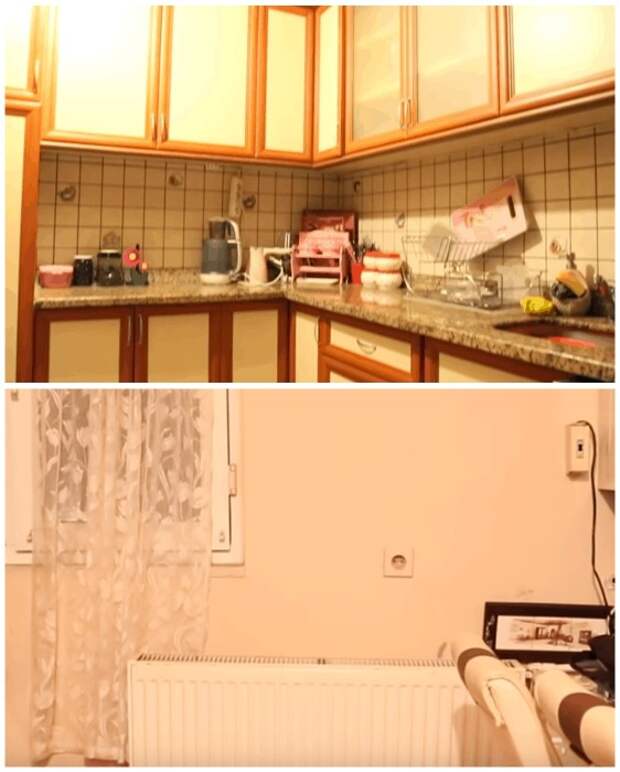 Кухня до преобразования. Кухня до преобразования.
