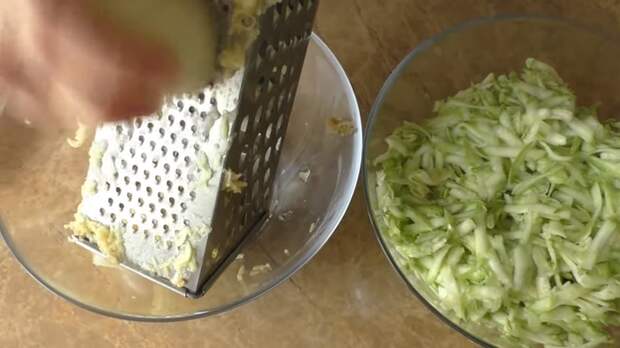 Кабадраники - новое название старому рецепту Еда, Драники, Вкусно, Приготовление, Рецепт, Другая кухня, Видео, Длиннопост, Кабачок