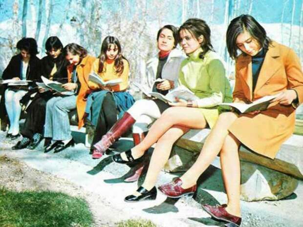 Иранские девушки до исламской революции