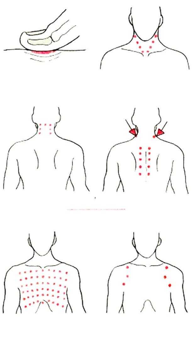 Шиацу при простудных заболеваниях: просто нажмите на эти точки!