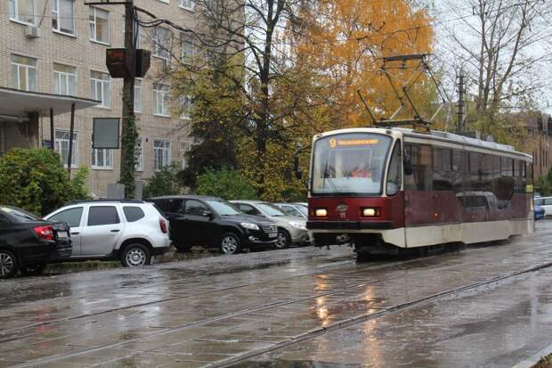 В Туле с 14 мая введут реверсивное движение трамваев на улице Плеханова