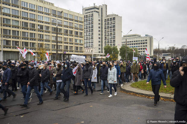 Минск. Марш тысячи арестов.