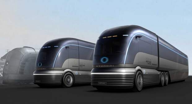 Hyundai привезет в Европу грузовики на водородном топливе