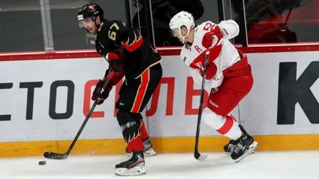 «Авангард» взял верх над «Спартаком» в матче КХЛ