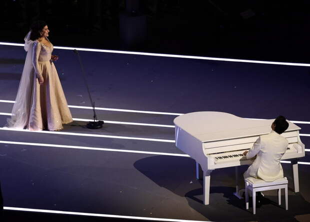 Церемония открытия зимних Олимпийских игр в Италии