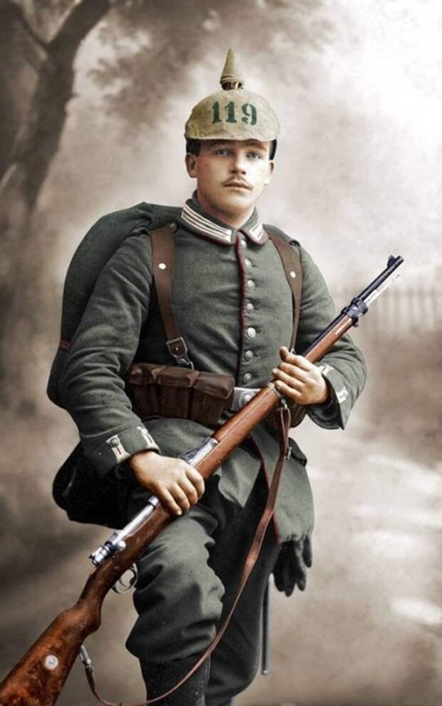 Молодой солдат 116-го гренадерского вюртембергского полка. | Фото: ddoughty.com.