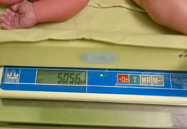 Богатыри Рязанской земли: новорожденный Егор удивляет врачей своим весом