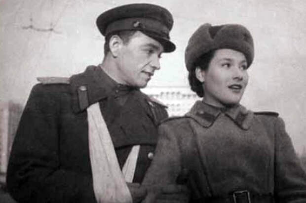 Нина Мазаева в фильме «Небо Москвы», 1944 год