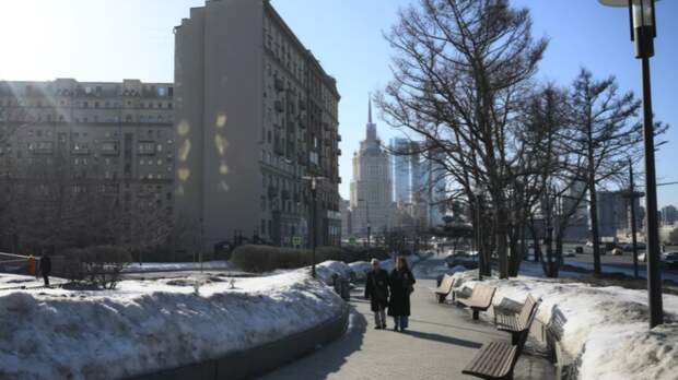 Синоптик Цыганков: снег в Москве уйдёт к 10 апреля