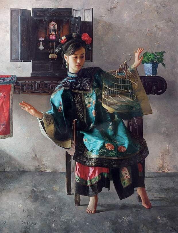 художник Wang Ming Yue (Ван Минь Юэ) картины – 11