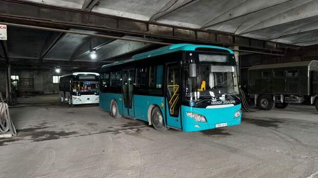 Автопарк № 3 в Караганде отмечает 60 лет