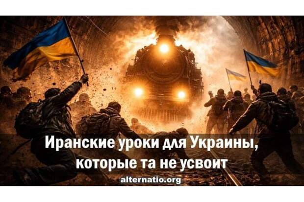 Иранские уроки для Украины, которые та не усвоит