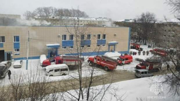 Пожар в гостинице 
