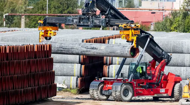 «Начинаются работы по заполнению газом»: оператор заявил о завершении морской части первой нитки «Северного потока — 2»