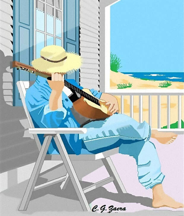 Детализированные картины в MS Paint от 91-летней испанки