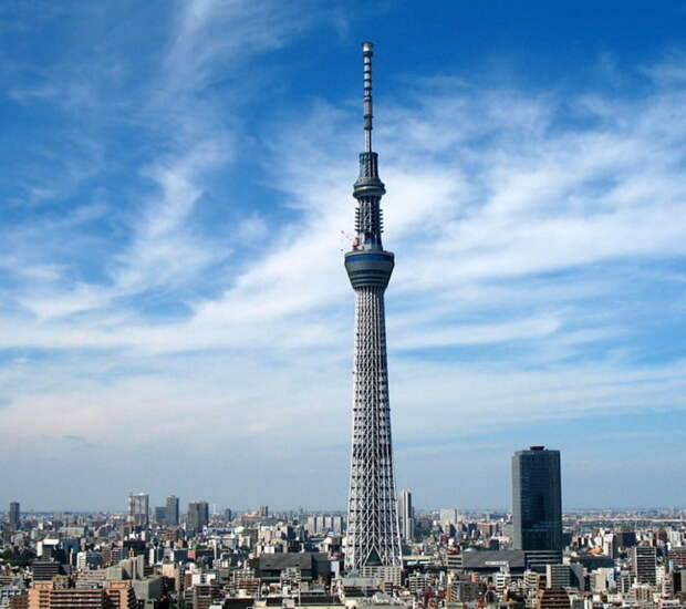 Самая высокая башня в мире, длина которой становит около 660 метров.