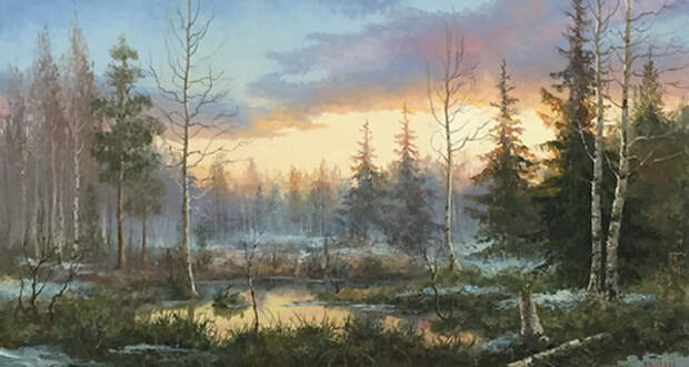 Художник-пейзажист Евгений Бурмакин