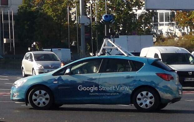 21. Водитель Google Street View 21. Водитель Google Street View