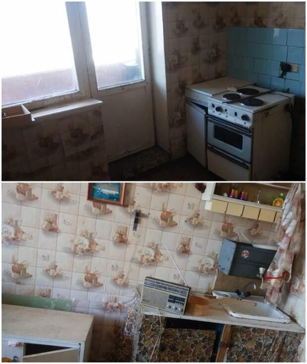Так выглядела кухня до преобразования.