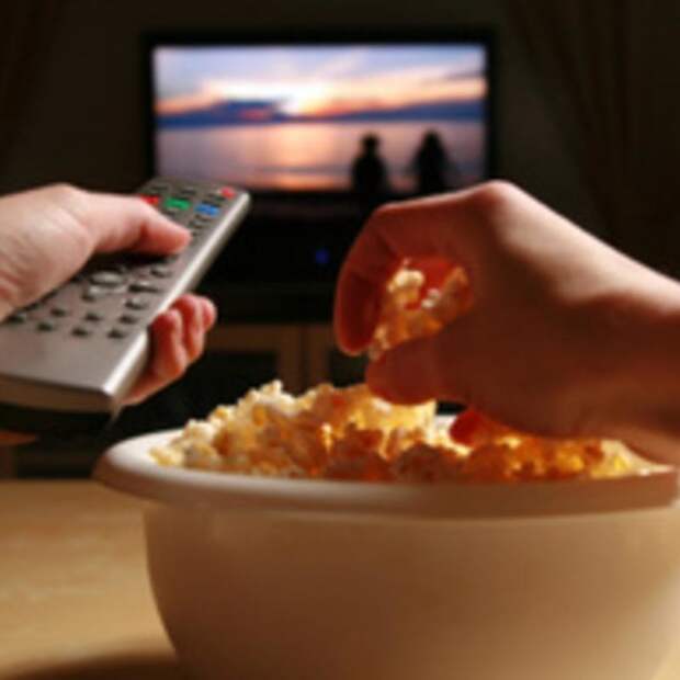 Еда за телевизором диета, дурные привычки, лишний вес
