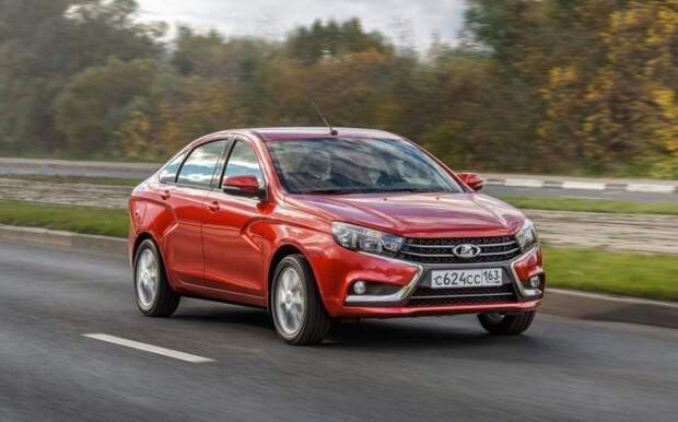 LADA Vesta за 6 месяцев 2017 года поднялась в европейском рейтинге