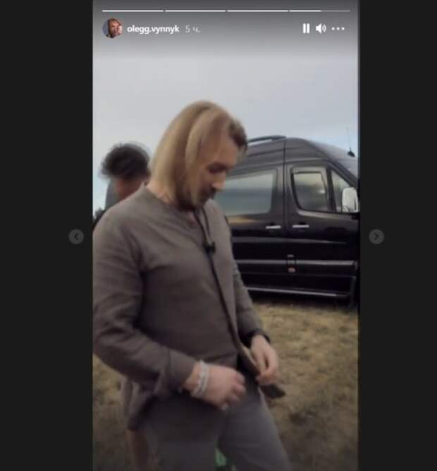 Олег Винник покорил небо и дал волю чувствам