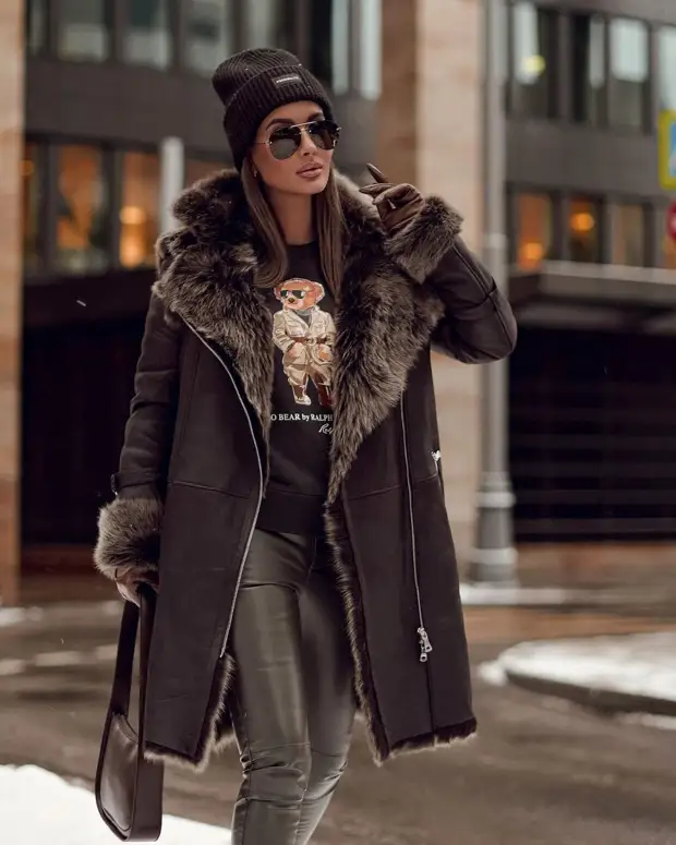 Модная верхняя одежда зима 2022: уютные и теплые модели (+18 фото)