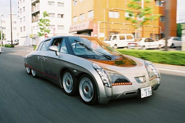 Tesla Car Eliica Japan's Electric Supercar авто, автомир, интересное, монстры, странные