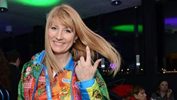 Олимпийская чемпионка Светлана Журова
