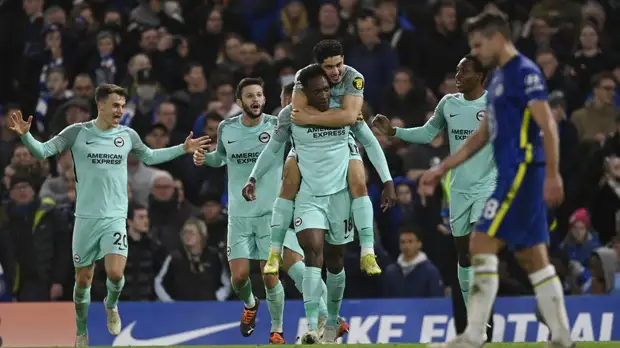 «Челси» пропустил в компенсированное время и сыграл вничью с «Брайтоном» в матче АПЛ