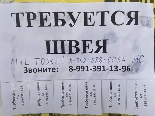 20 объявлений, которые точно сведут вас с ума 20 объявлений, которые точно сведут вас с ума