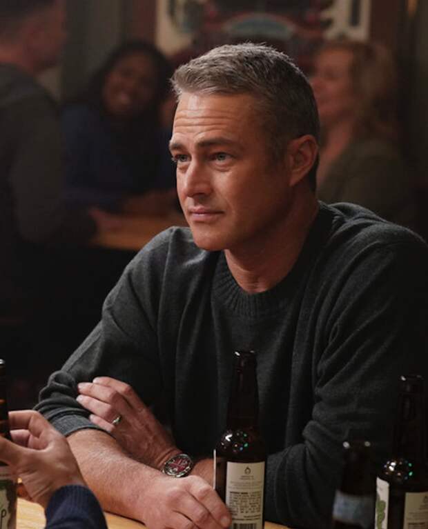 Taylor Kinney on Chicago Fire.