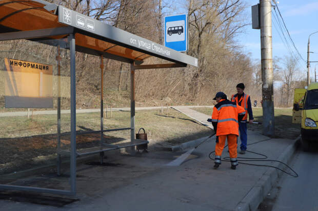 В Туле отмоют 700 остановок и покрасят 3 800 опор контактной сети