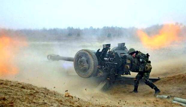 Артиллерия-ополчения-Новороссии