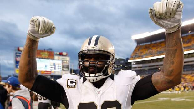 Junior Galette 93 of the New Orleans Saints