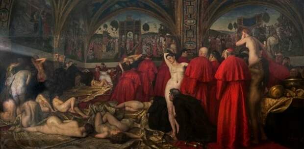 Секс в папском Риме эпохи Борджиа: оргии в Ватикане, «банкет каштанов» и папские дети