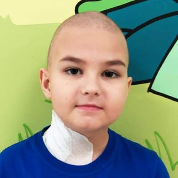 Тёма Шаров, 9 лет, Т-лимфобластная лимфома, Т-лимфобластный лейкоз, спасет трансплантация костного мозга, требуется подбор и активация родственного донора, 138 642 ₽