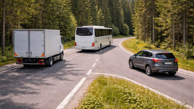 Кто должен уступить на У‑образном перекрёстке