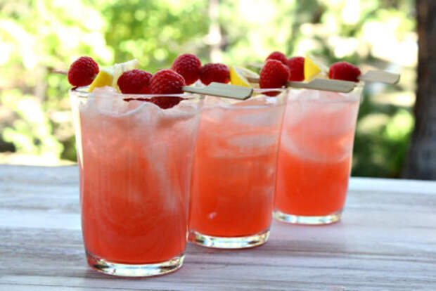 Raspberry-Rum-Lemonade